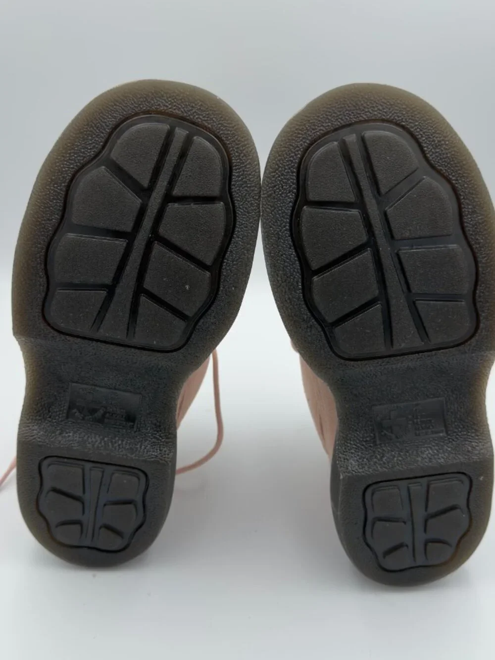 Dr. Martens Buzz 5-Eye Powder Pink Platform Shoes